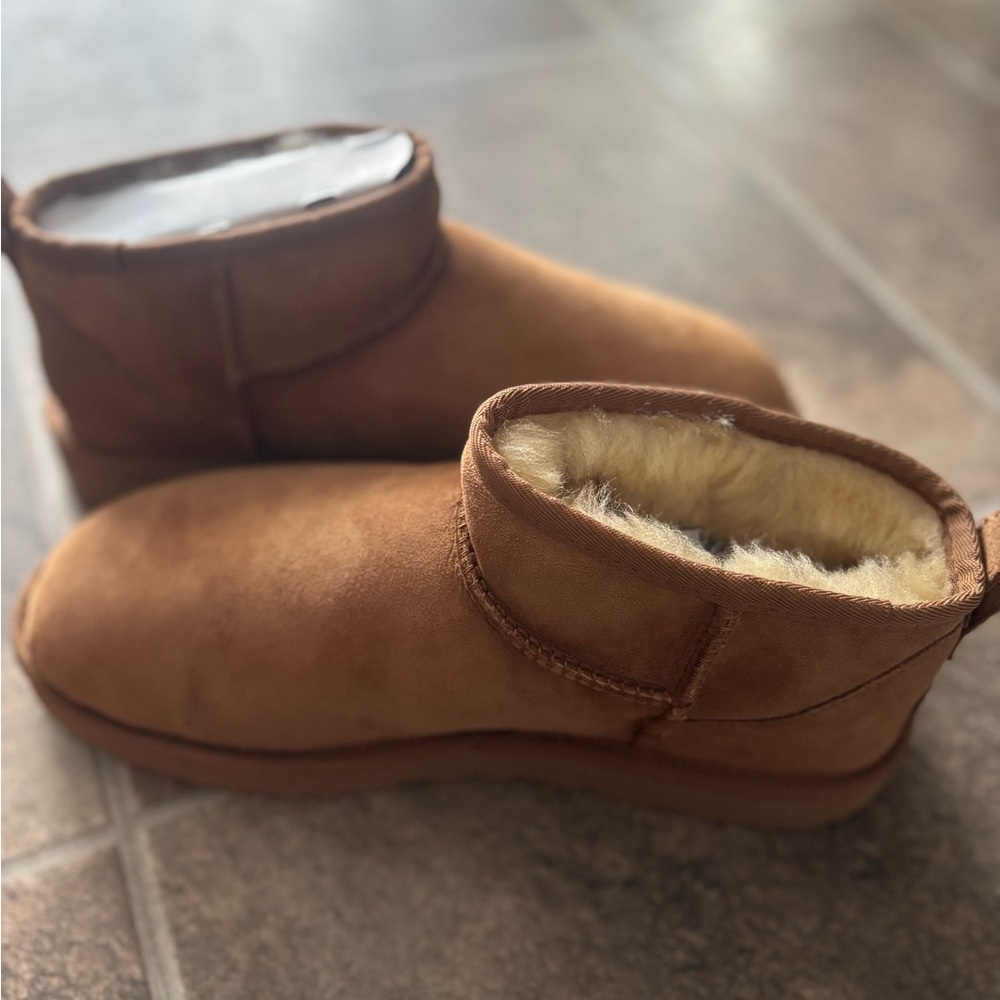 UGG Brown Ankle Booties